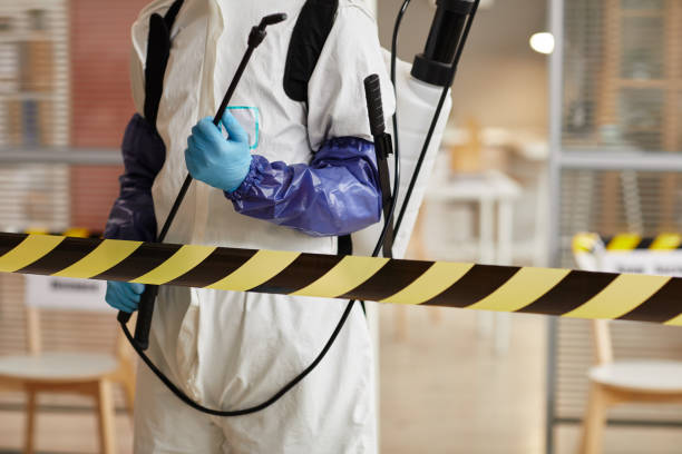Professional Sewage Cleanup technician working in Charlestown, MD